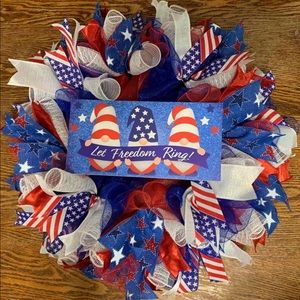 4th July hand made wreath
